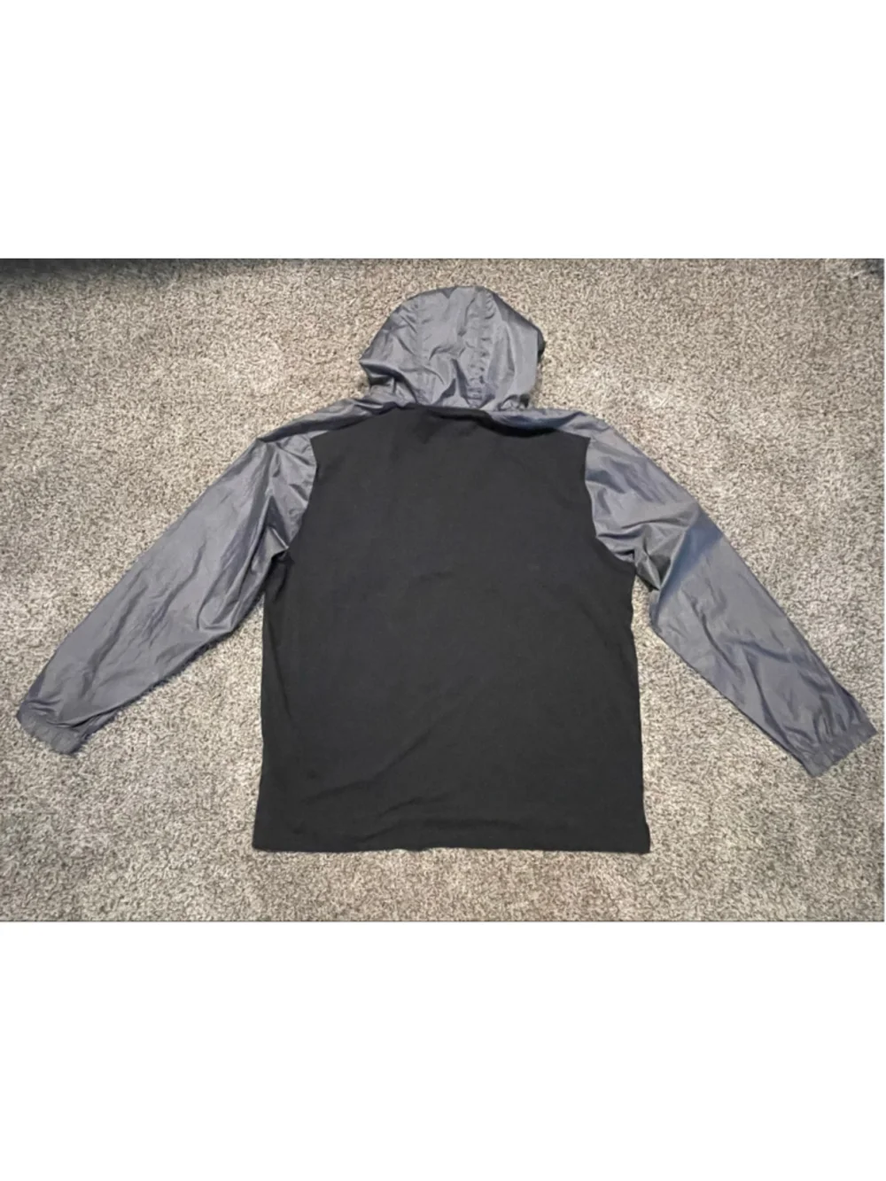 Under Armour Men's Sportstyle Wind Anorak, Size 3XL, Black/Gray, NWT